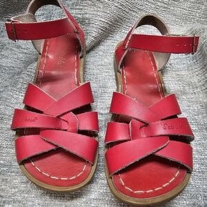 Saltwater Kids Red Sandals
